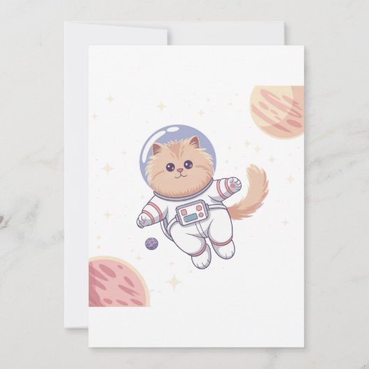 Minimalist Pastel Sunset Over Hills and Pines  招待状 (裏面)