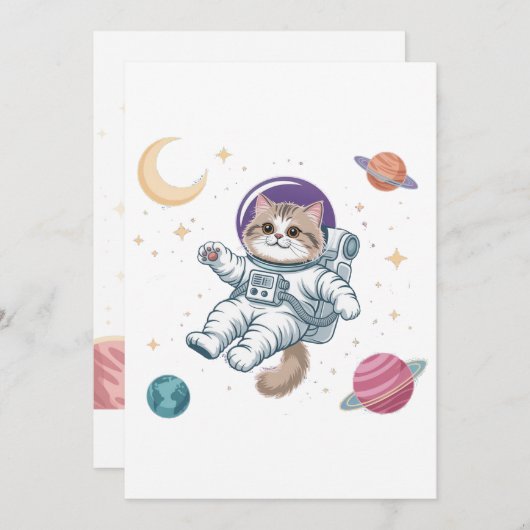 Minimalist Pastel Sunset Over Hills and Pines  招待状 (正面/裏面)