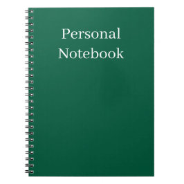minimalist personal notebook ノートブック