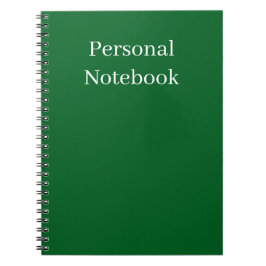 minimalist personal notebook ノートブック