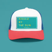 Minimalist Personalized Kissed by the Sun キャップ