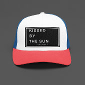Minimalist Personalized Kissed by the Sun キャップ