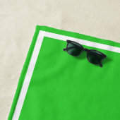 Minimalist Personalized Kissed by the Sun ビーチタオル (インサイチュ)