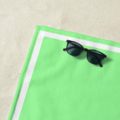 Minimalist Personalized Kissed by the Sun ビーチタオル (インサイチュ)