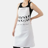 Minimalist Personalized Mom Name Apron エプロン (インサイチュ)
