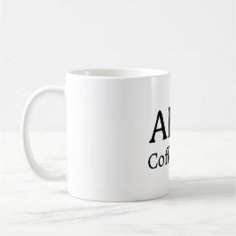 Minimalist Personalized Name Coffee Mug コーヒーマグカップ