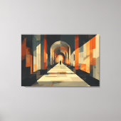 Minimalist Perspective キャンバスプリント (正面)