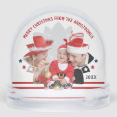 Minimalist Photo Family Holiday Keepsake (裏面)