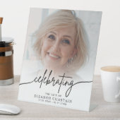 Minimalist Photo Funeral Sympathy Memorial 台座サイン (インサイチュ)