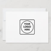 Minimalist Photo | Professional Business Event  招待状 (裏面)