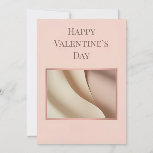 Minimalist Photo Valentine Card (正面)