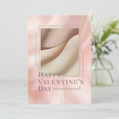 Minimalist Photo Valentine Card (スタンド正面)