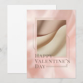 Minimalist Photo Valentine Card (正面/裏面)