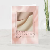Minimalist Photo Valentine Card カード (正面)