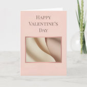 Minimalist Photo Valentine Card カード (正面)