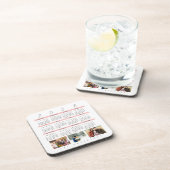 Minimalist Photo Yearly 2026 Calendar Keepsake  コースター (右側)