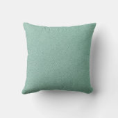 Minimalist Pink and Mint Green with Black Flourish クッション (裏面)