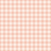 Minimalist Plaid Towels Chic Pastel Coral Accent バスタオルセット