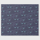 Minimalist plane  ラッピングペーパー (フラット)