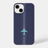 Minimalist plane themed iPhoneケース (裏面)