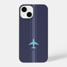 Minimalist plane themed iPhone 14ケース
