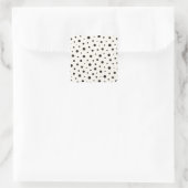 Minimalist Polka Dot Accent Pillow - Modern スクエアシール (バッグ)