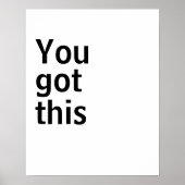 Minimalist poster ポスター (正面)