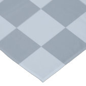 Minimalist Powder Blue Checkerboard Pattern テーブルクロス (アングル)