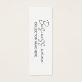 Minimalist Price Hang Tag Card (正面)