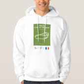 Minimalist Prix De L'Arc De Triomphe Racing Hoodie パーカ (正面)