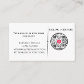​Minimalist Professional Business Card with QR Cod 名刺 (正面)
