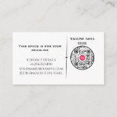 ​Minimalist Professional Business Card with QR Cod 名刺 (正面)