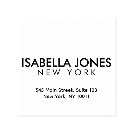 Minimalist Professional Logo Branding セルフインキングスタンプ (デザイン)