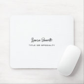 Minimalist Professional Modern マウスパッド (マウス)