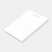 Minimalist Professional Plain Elegant Modern Name ポストイット (アングル)
