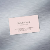 Minimalist Professional Unique Classical Pastel マグネット名刺 (インサイチュ)