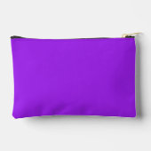 Minimalist Purple Cut Sew Pouch for Small Items アクセサリーポーチ (裏面)