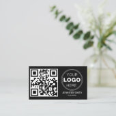 Minimalist QR Code Professional Design 名刺 (スタンド正面)