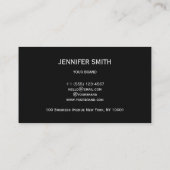 Minimalist QR Code Professional Design 名刺 (裏面)