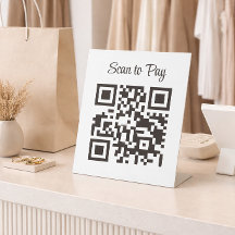 Minimalist Qr Code Scan to Pay 