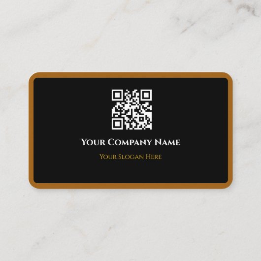 Minimalist qr cood business card 名刺 (裏面)