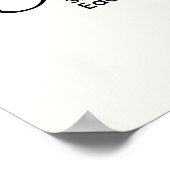 Minimalist Quote Poster – “One Small Step Each Day ポスター (角)