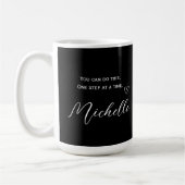 Minimalist Quote | You Can Do This パーソナライズ コーヒーマグカップ (左)