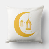 Minimalist Ramadan Night Sky Cushion クッション (正面)