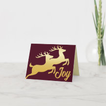Minimalist Reindeer