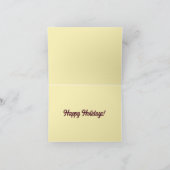 Minimalist Reindeer カード (内部)