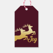 Minimalist Reindeer ギフトタグ (正面)