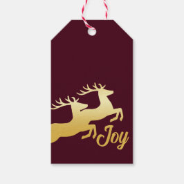 Minimalist Reindeer ギフトタグ