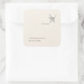 Minimalist Religious Keepsake スクエアシール (バッグ)