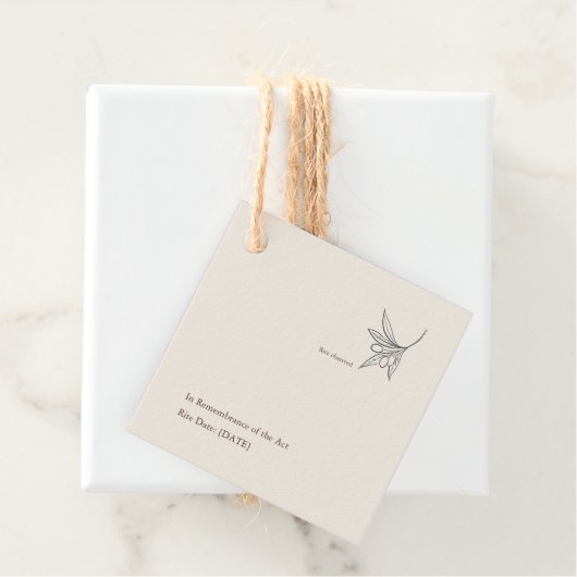 Minimalist Religious Keepsake フェイバータグ (インサイチュ)